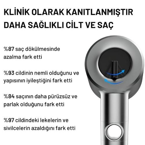 Akcakese™ Filtreli Duş Başlığı